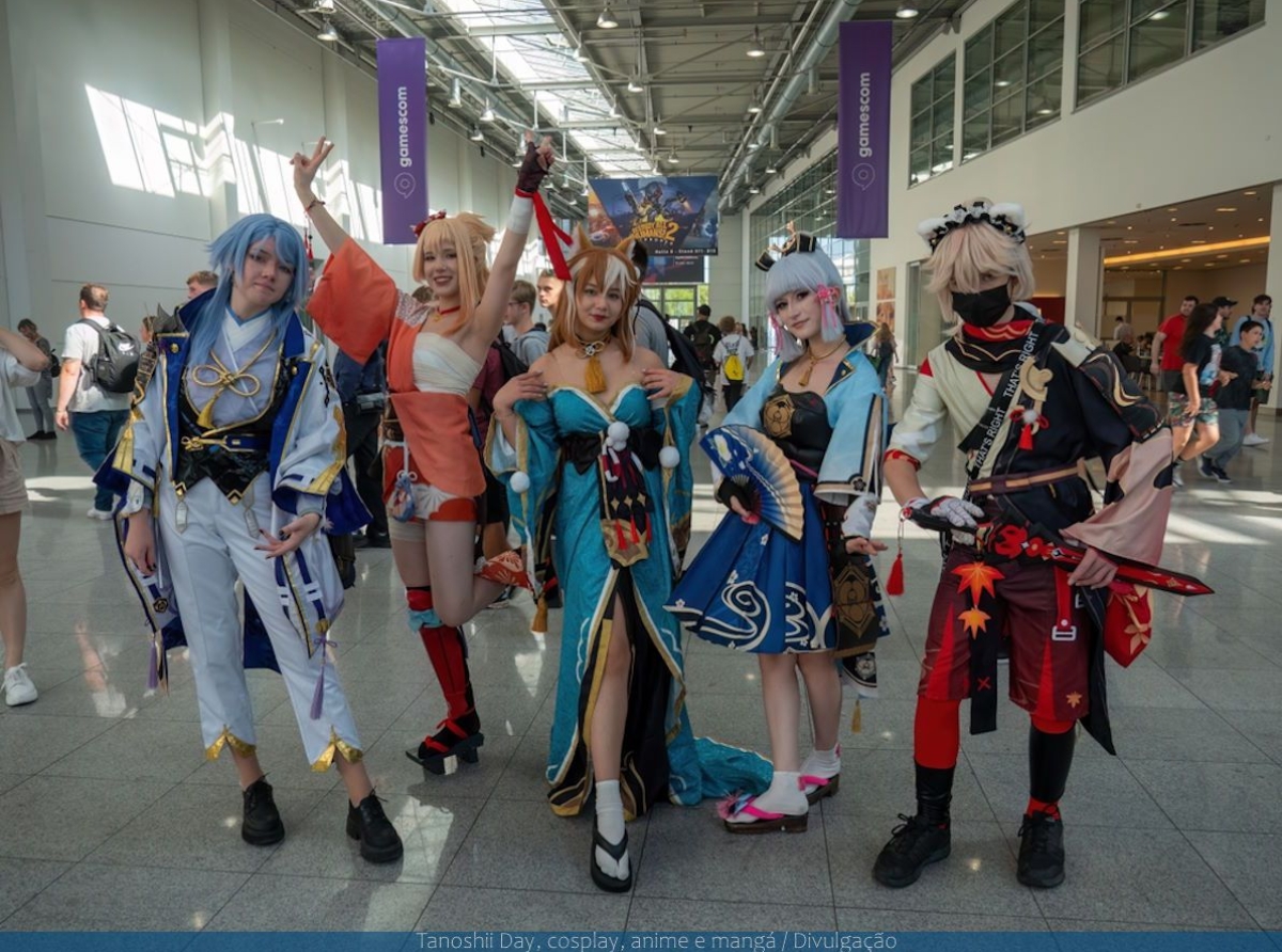 Tanoshii Day, cosplay, anime e mangá / Divulgação  