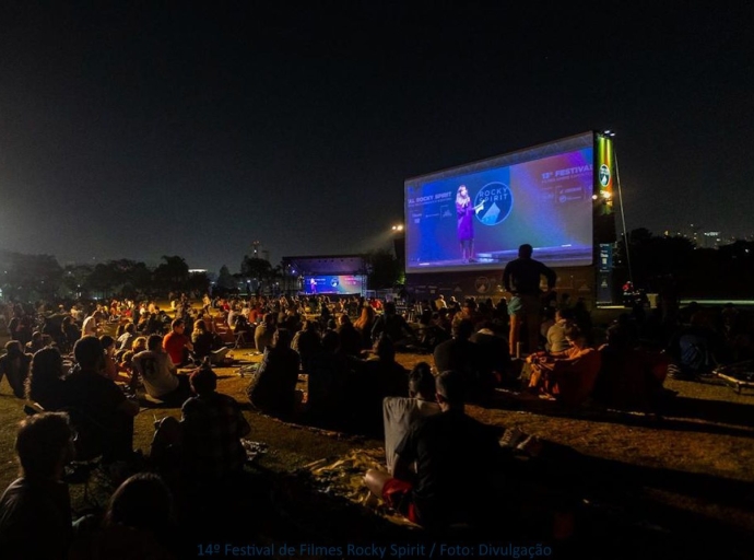 Festival de Filmes Rocky Spirit,  no Parque Villa-Lobos, em São Paulo