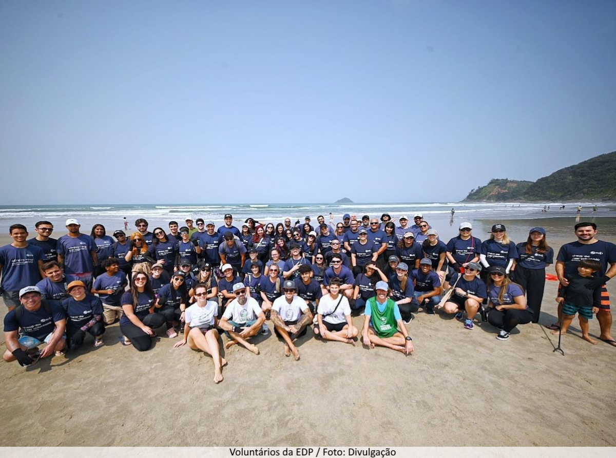 Voluntários da EDP / Foto: Divulgação