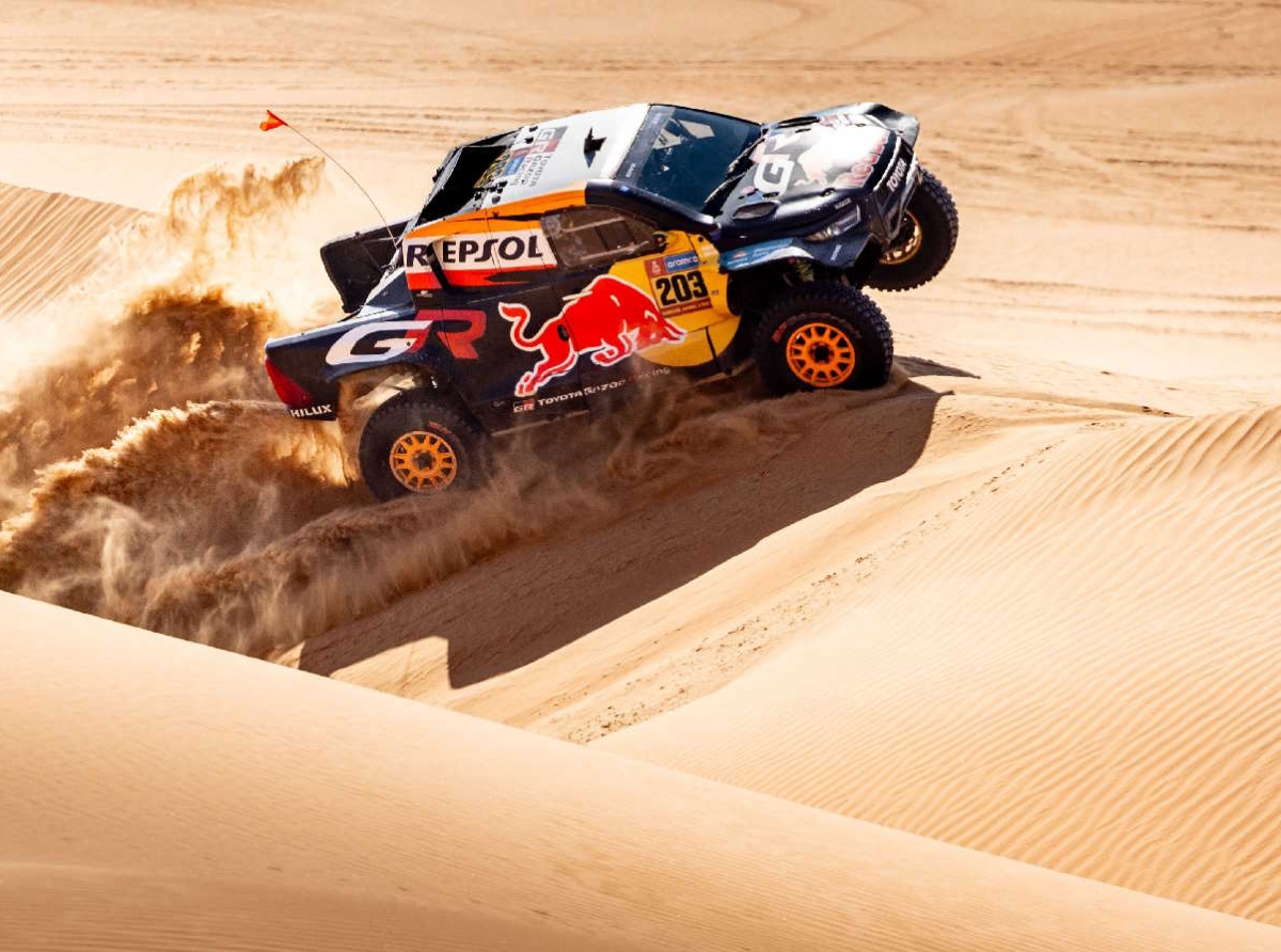 Lucas Moraes e Armand Monleón venceram duas etapas do Dakar 2025 (Kin Marcin/Red Bull Content Pool)