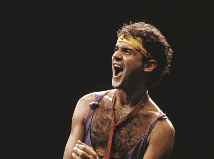 Cazuza / crédito: Luiz Carlos David - Abril Imagens