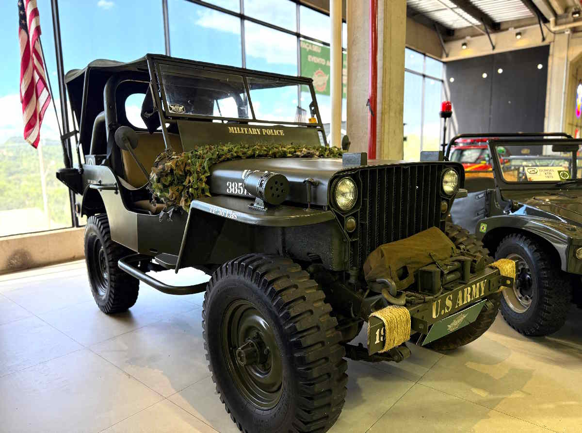 Réplica do Jeep CJ2 1942, Pq. Dream Car / crédito: Marcella Moran 
