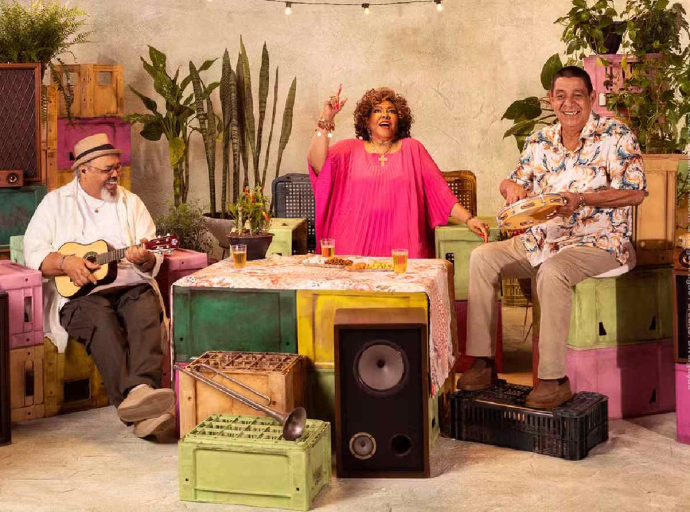 Zeca Pagodinho, Alcione &amp; Jorge Aragão / crédito: Divulgação