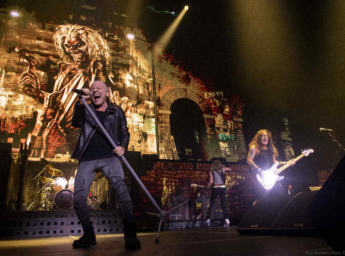 IRON MAIDEN  “ RUN FOR YOUR LIVES WORLD TOUR ”  / Divulgação