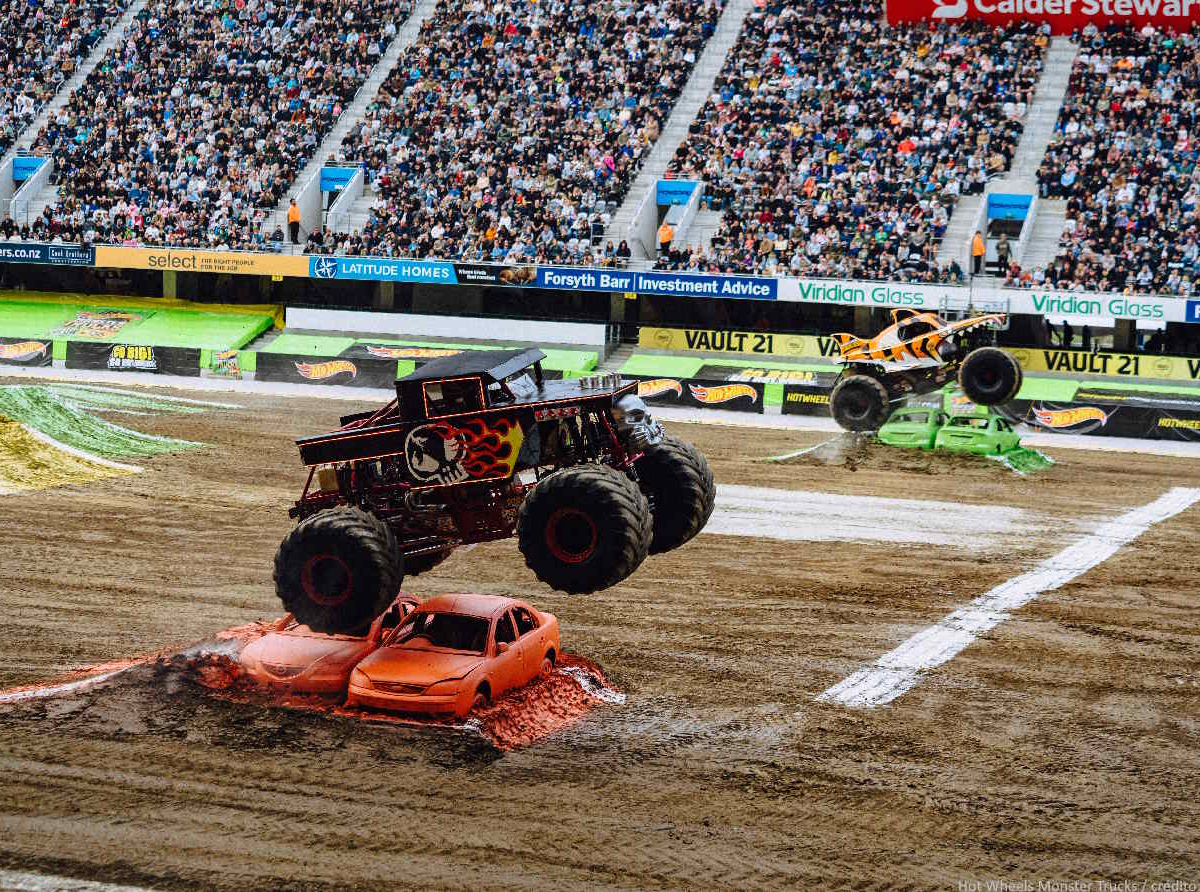 Hot Wheels Monster Trucks / crédito: Ray Tiddy