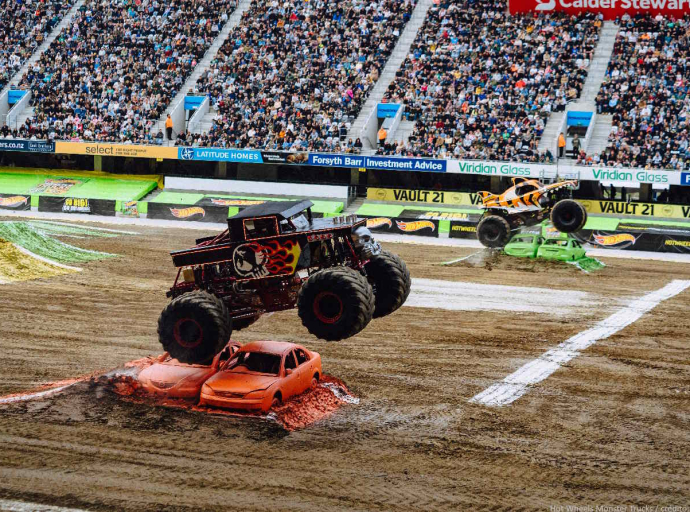 Hot Wheels Monster Trucks / crédito: Ray Tiddy