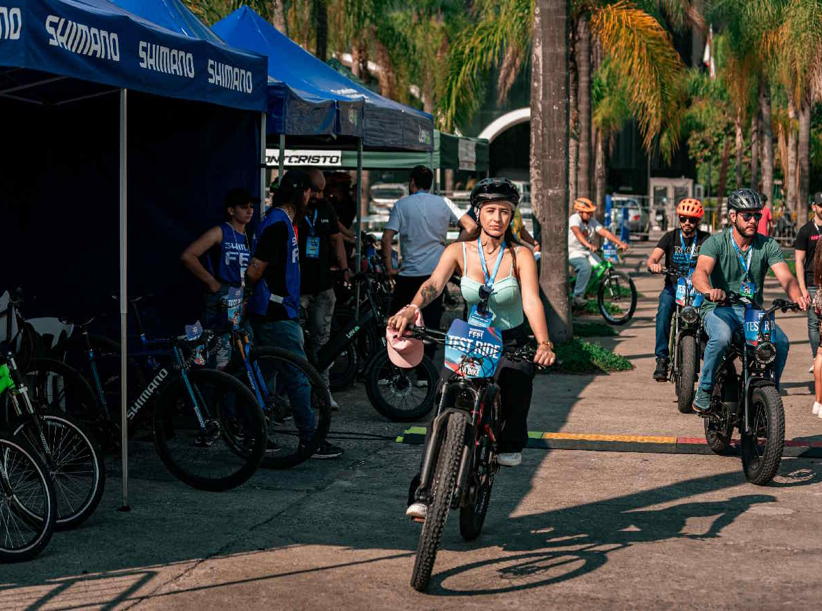 No Test-Ride visitante poderá pedalar novidades (Shimano Fest / Divulgação)
