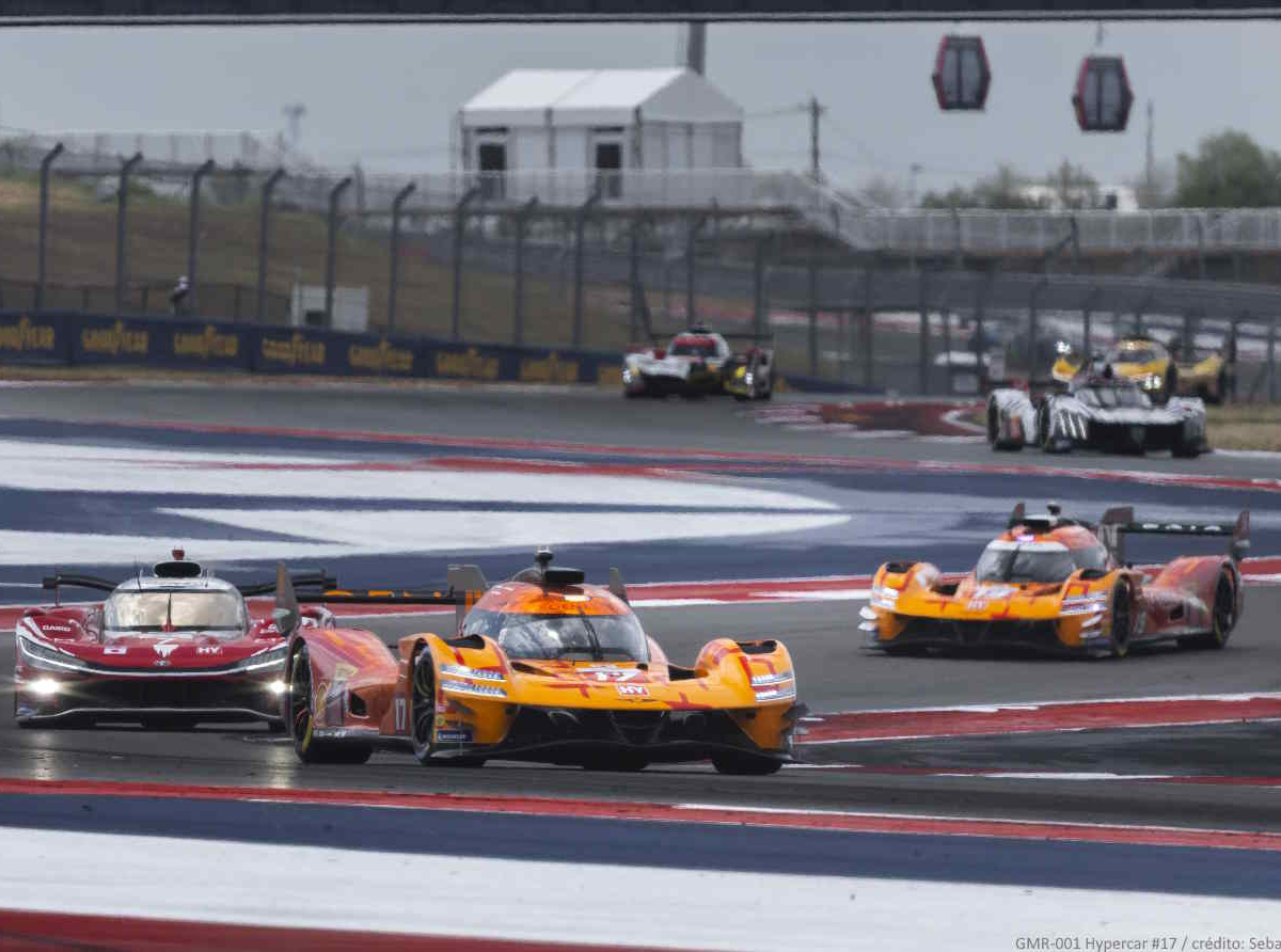Prova cheia de emoções para o trio do GMR-001 Hypercar #17 / crédito: Sebastian Scott