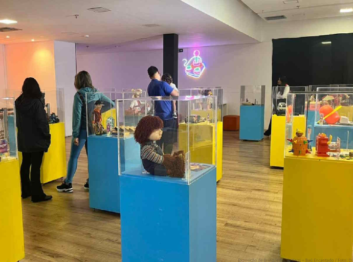Exposição de Brinquedos Antigos – Baú Encantado / Foto: Divulgação